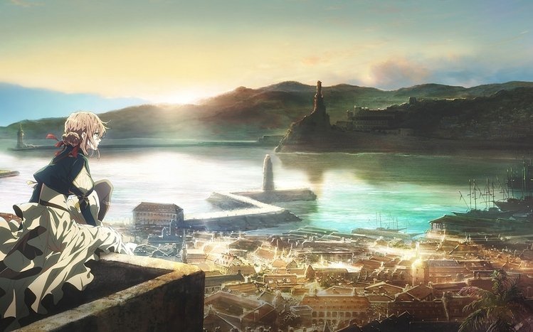 Violet Evergarden Theme screenshot #4