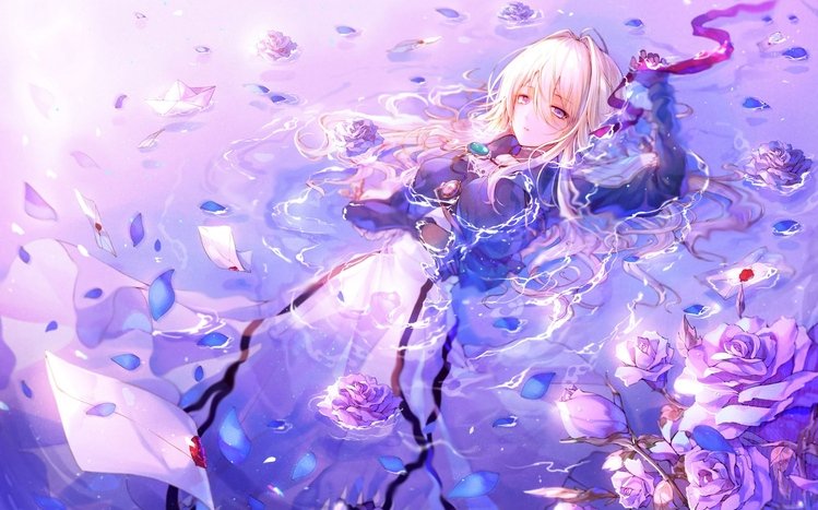 Violet Evergarden Theme screenshot #13