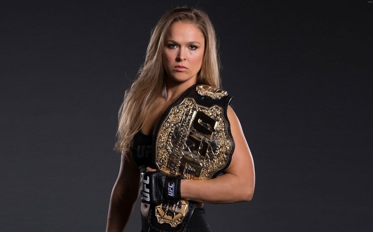 Ronda Rousey Theme screenshot #2