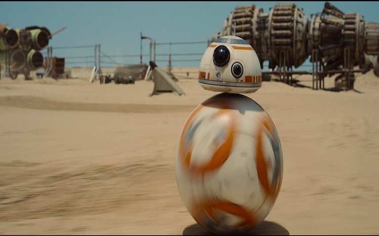 BB-8 Theme screenshot #1