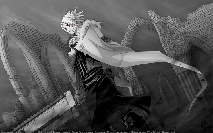 D.Gray-man Theme screenshot #4