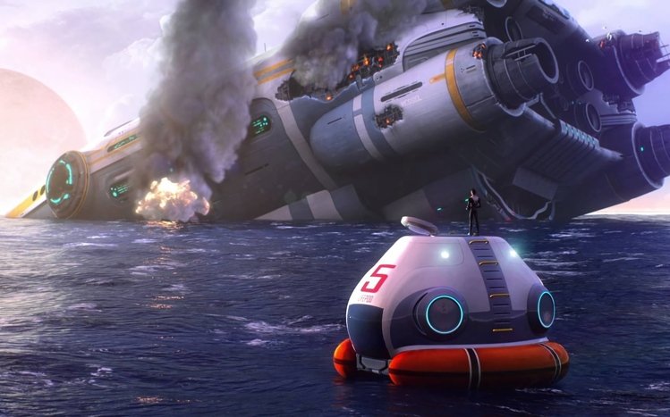 Subnautica Theme screenshot #4