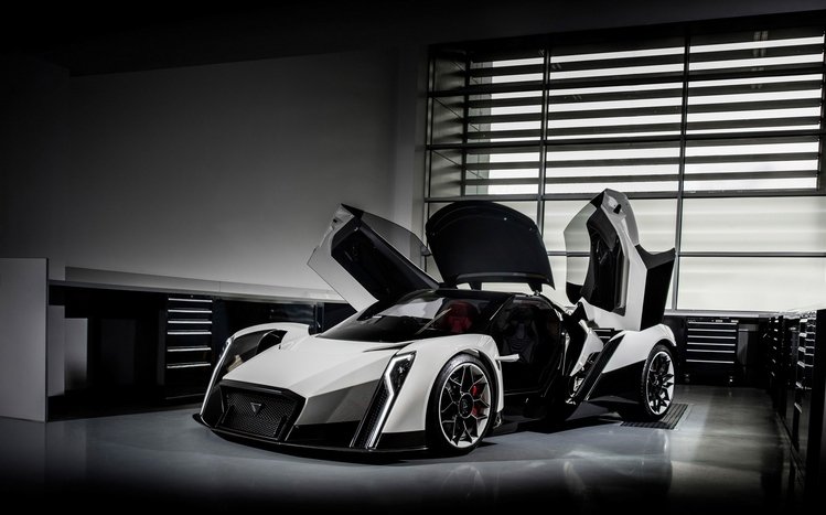 Electric cars Theme screenshot #1