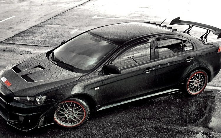 Mitsubishi Lancer Evolution Theme screenshot #9