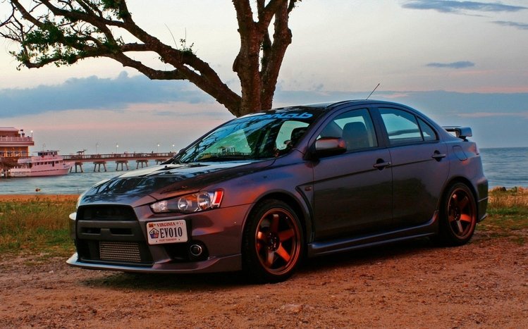 Mitsubishi Lancer Evolution Theme screenshot #8