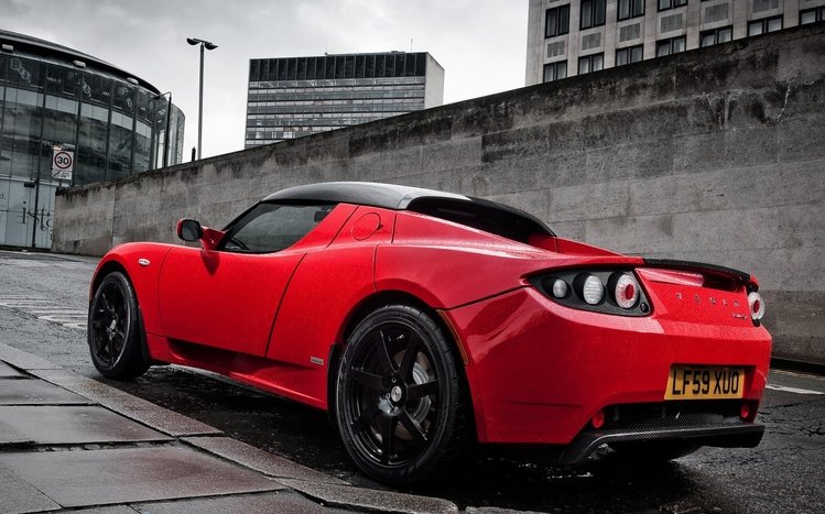 Tesla Roadster Theme screenshot #12