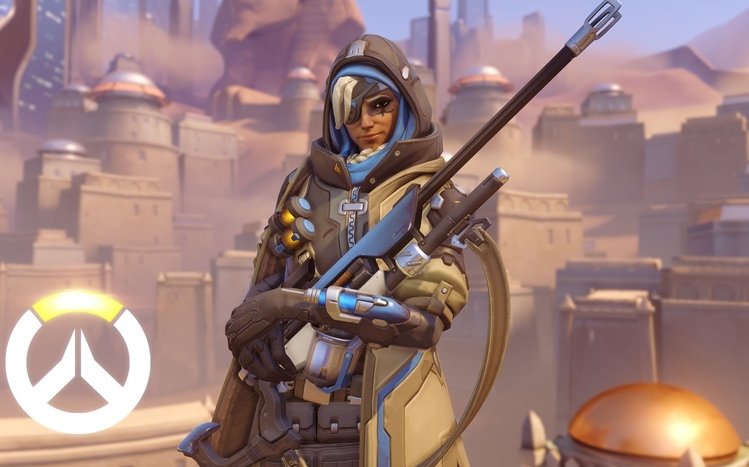 Ana (Overwatch) Theme screenshot #5