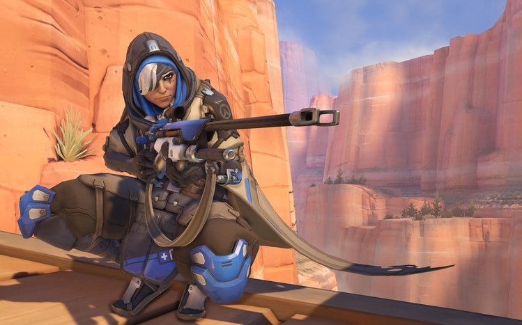 Ana (Overwatch) Theme screenshot #3