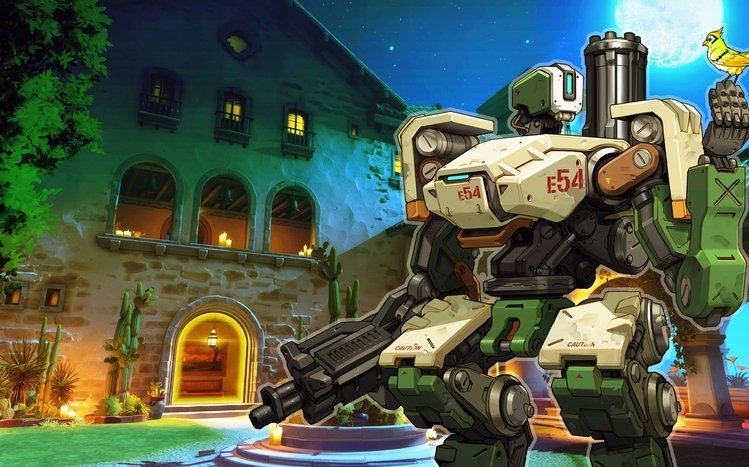 Bastion (Overwatch) Theme screenshot #9