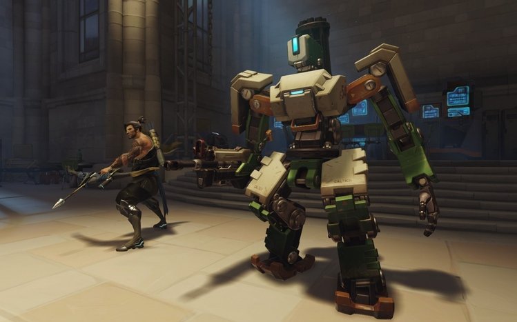 Bastion (Overwatch) Theme screenshot #1