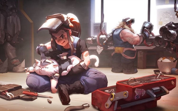 Brigitte (Overwatch) Theme screenshot #10