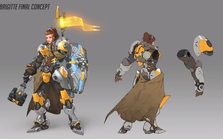 Brigitte (Overwatch) Theme screenshot #6