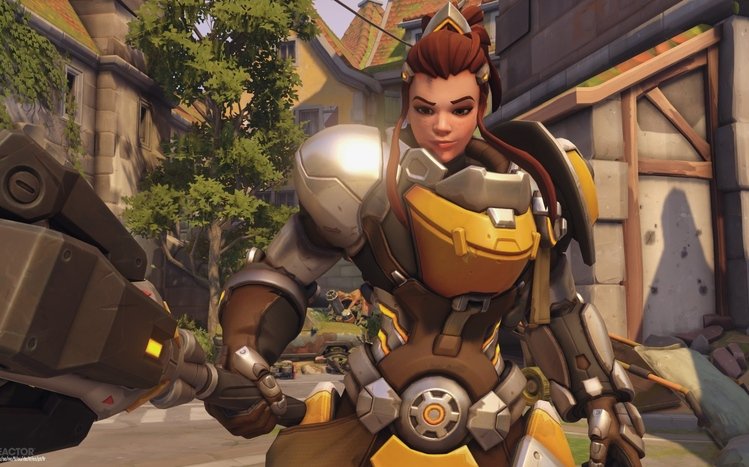 Brigitte (Overwatch) Theme screenshot #2