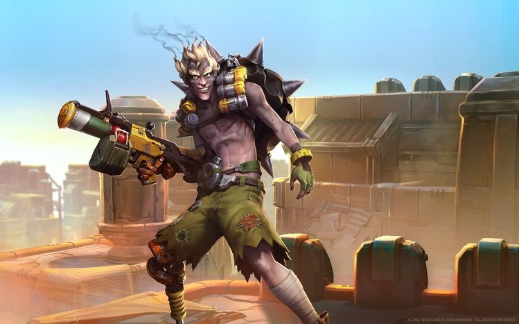 Junkrat (Overwatch) Theme screenshot #19