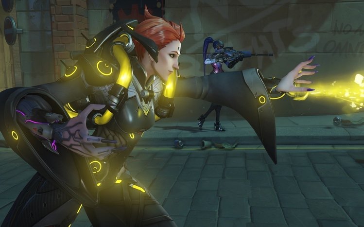 Moira (Overwatch) Theme screenshot #3