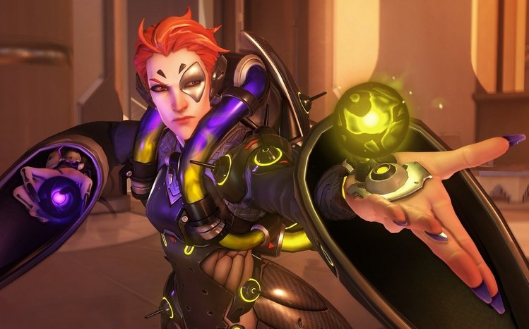 Moira (Overwatch) Theme screenshot #9
