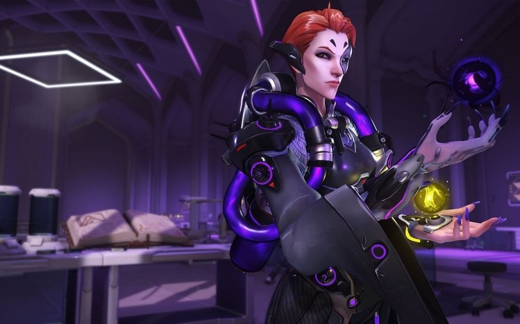 Moira (Overwatch) Theme screenshot #2