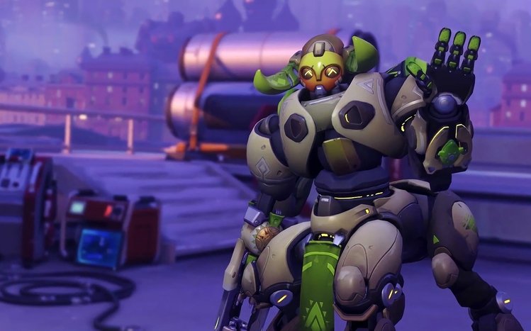 Orisa (Overwatch) Theme screenshot #3