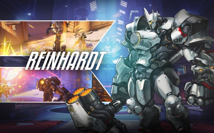 Reinhardt (Overwatch) Theme screenshot #1