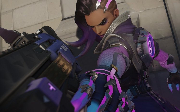 Sombra (Overwatch) Theme screenshot #2