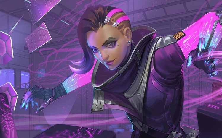 Sombra (Overwatch) Theme screenshot #13