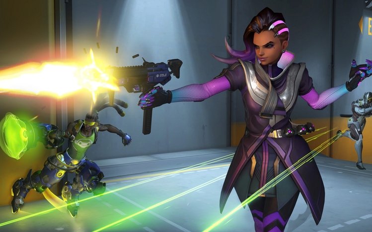 Sombra (Overwatch) Theme screenshot #1