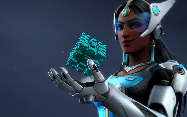 Symmetra (Overwatch) Theme screenshot #12