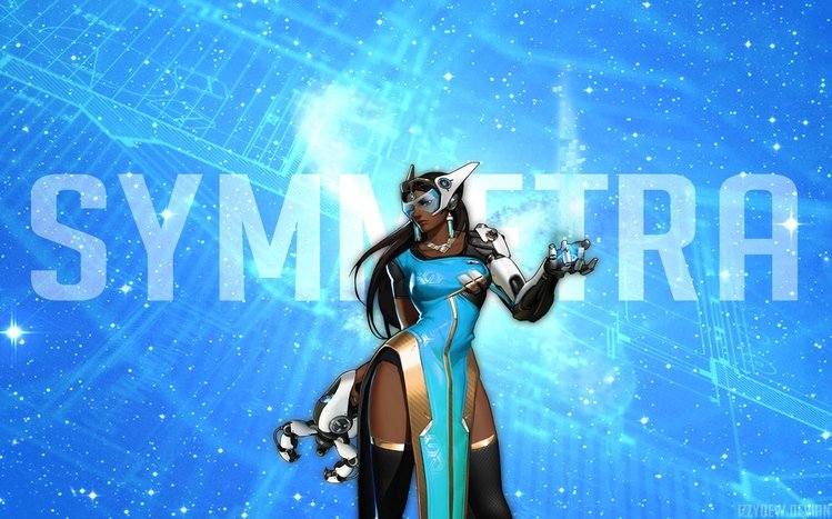 Symmetra (Overwatch) Theme screenshot #10
