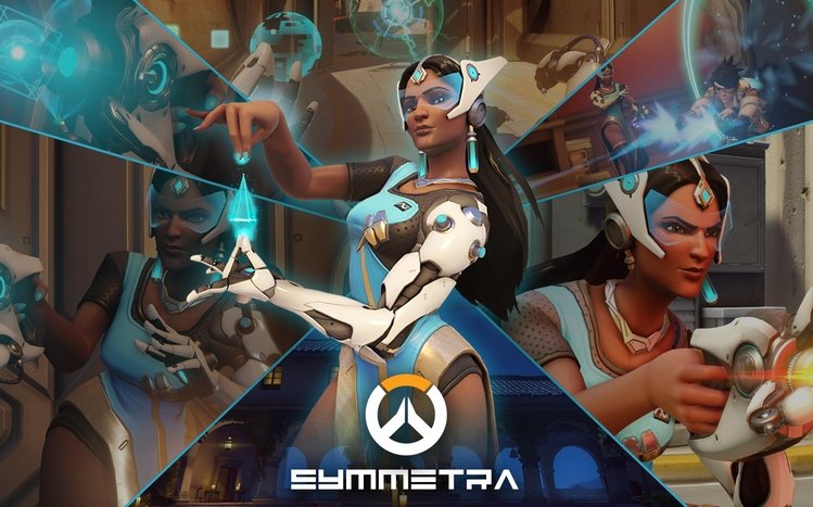 Symmetra (Overwatch) Theme screenshot #5