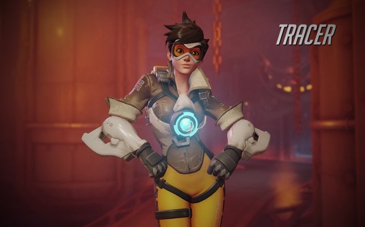 Tracer (Overwatch) Theme screenshot #3
