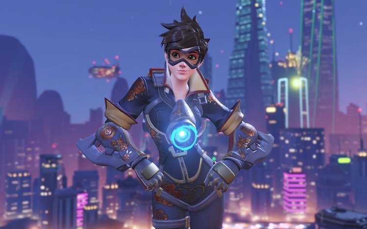 Tracer (Overwatch) Theme screenshot #16
