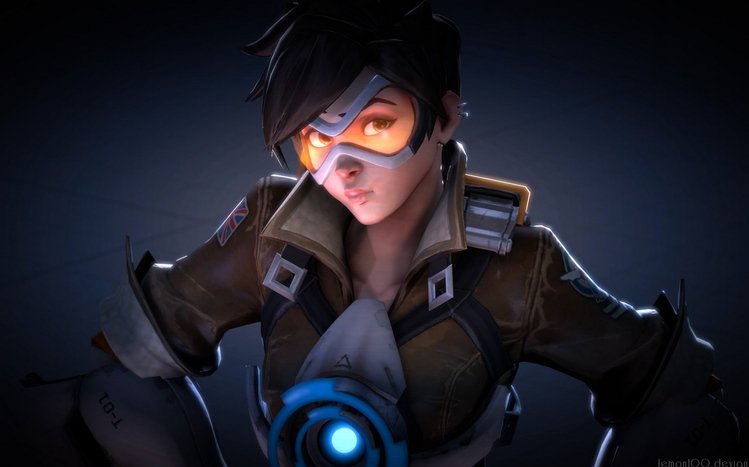 Tracer (Overwatch) Theme screenshot #11