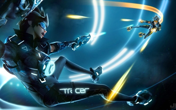 Tracer (Overwatch) Theme screenshot #12