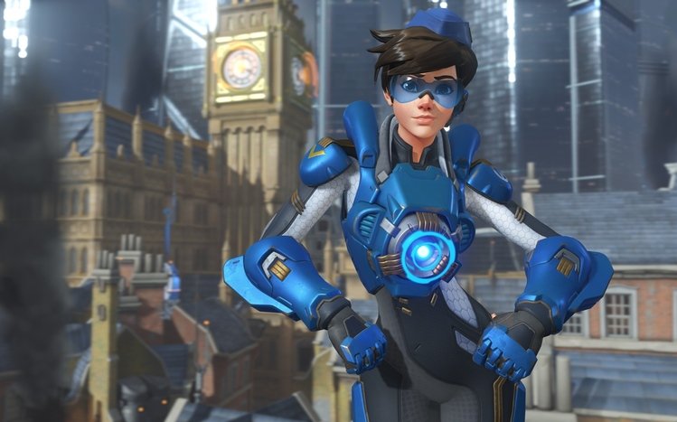 Tracer (Overwatch) Theme screenshot #15