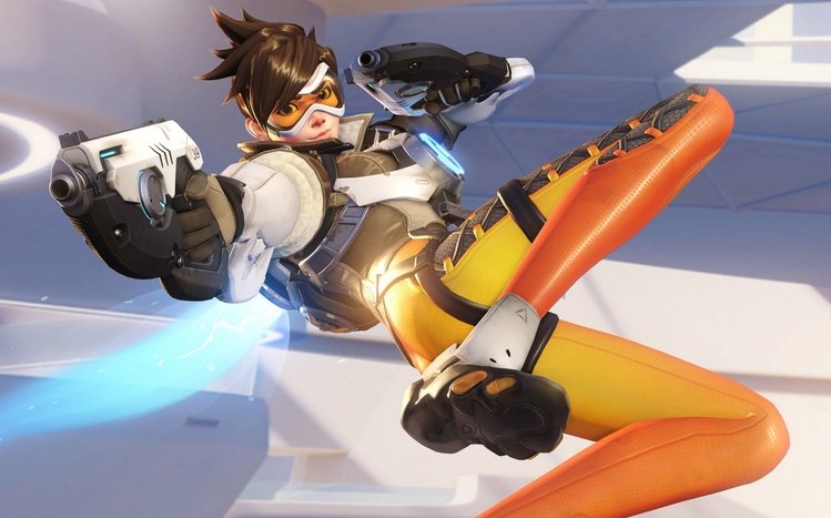 Tracer (Overwatch) Theme screenshot #5