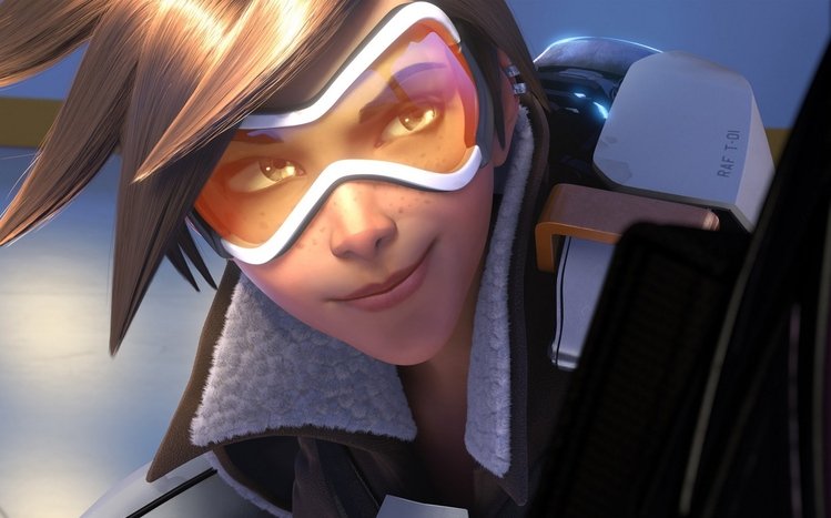 Tracer (Overwatch) Theme screenshot #6