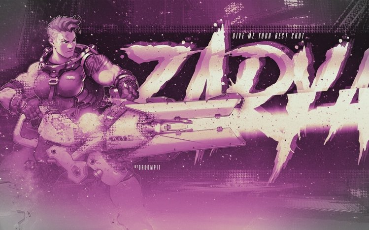 Zarya (Overwatch) Theme screenshot #11