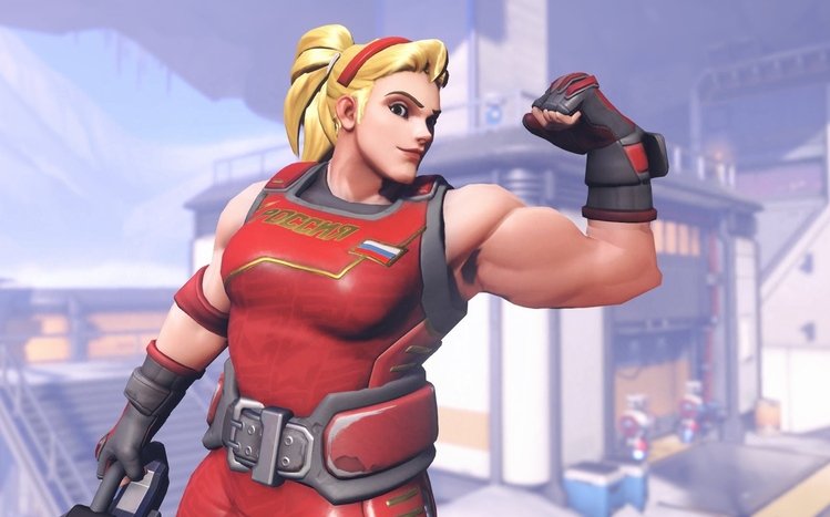 Zarya (Overwatch) Theme screenshot #13