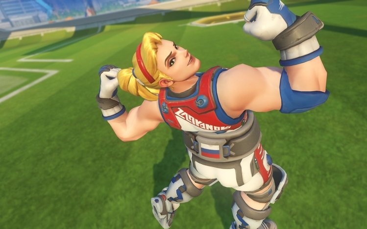 Zarya (Overwatch) Theme screenshot #9