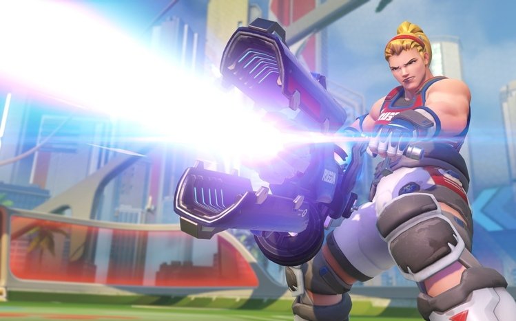 Zarya (Overwatch) Theme screenshot #7