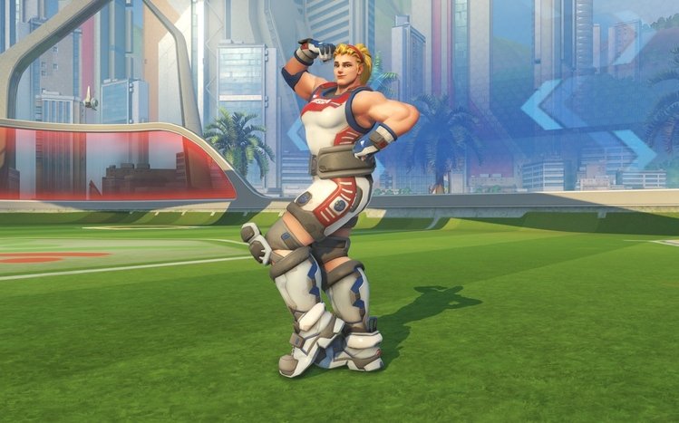 Zarya (Overwatch) Theme screenshot #8