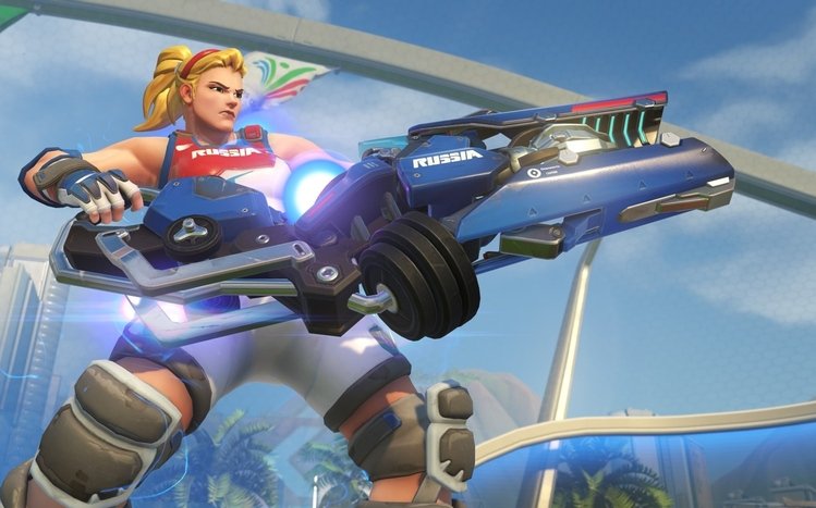 Zarya (Overwatch) Theme screenshot #6