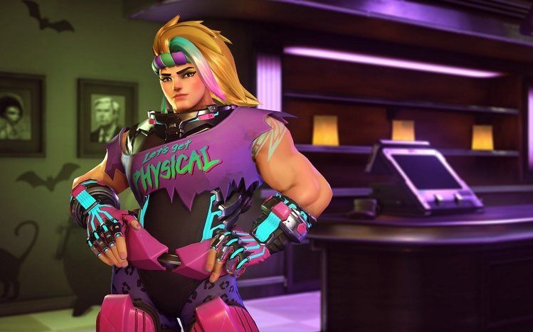 Zarya (Overwatch) Theme screenshot #14