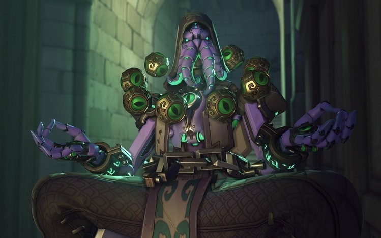 Zenyatta (Overwatch) Theme screenshot #13