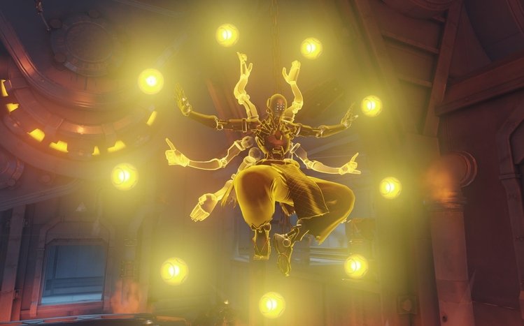 Zenyatta (Overwatch) Theme screenshot #2