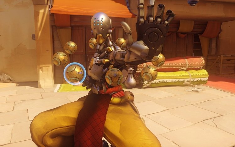 Zenyatta (Overwatch) Theme screenshot #1