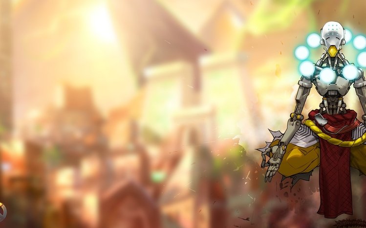 Zenyatta (Overwatch) Theme screenshot #12
