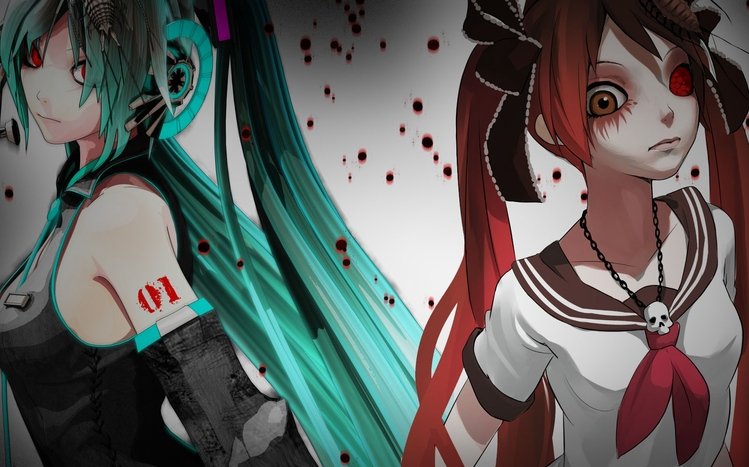 Anime (Dual Monitor) Theme screenshot #2