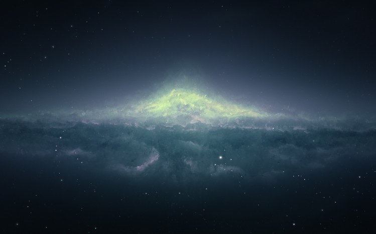 Space (Dual Monitor) Theme screenshot #3