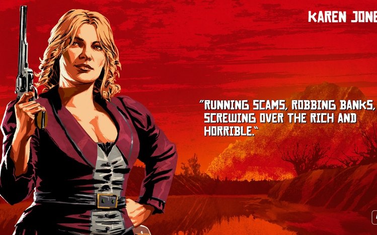 Red Dead Redemption 2 Art Theme screenshot #11